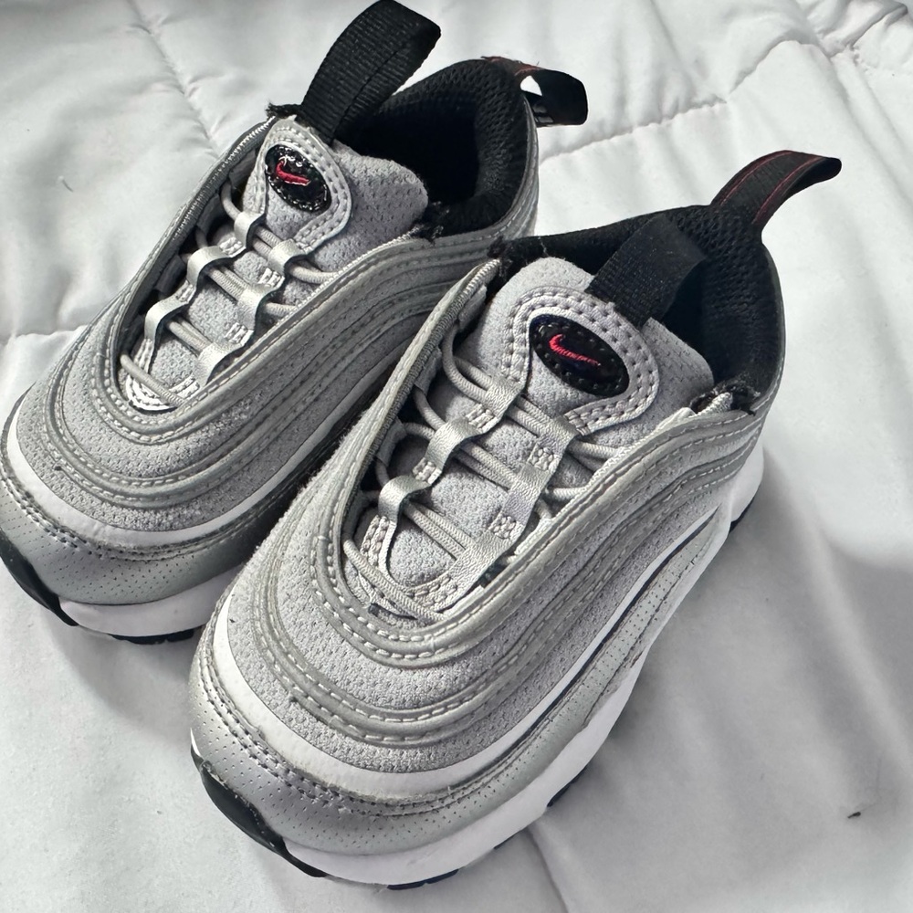 Air Max 97 Silver Bullet Toddler Nike Gray Sneakers